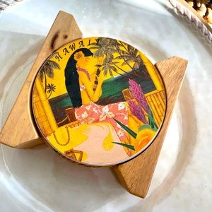 Hawaii coasters very unique and beautiful.